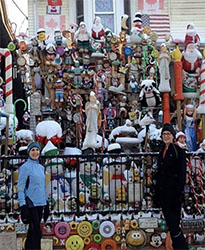 The crazy house covered in doll heads in Toronto's east end