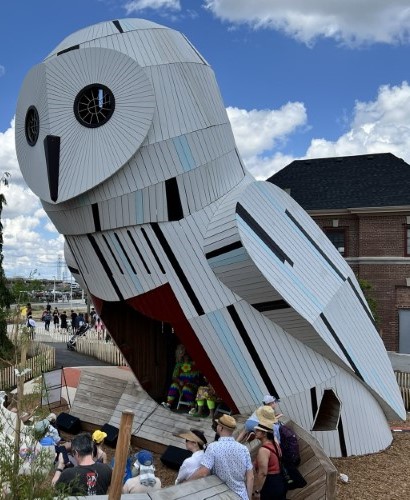 Owl at Biidaasige Park